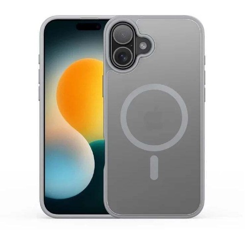 MOBILE CASE  TPU YIND MAGNETIC ΓΙΑ APPLE IPHONE 17 GREY